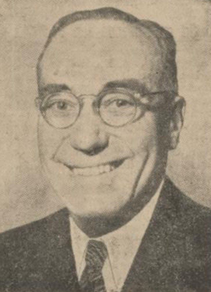Brigadier General William H. Draper Jr., U.S. military government in Germany, c. 1952