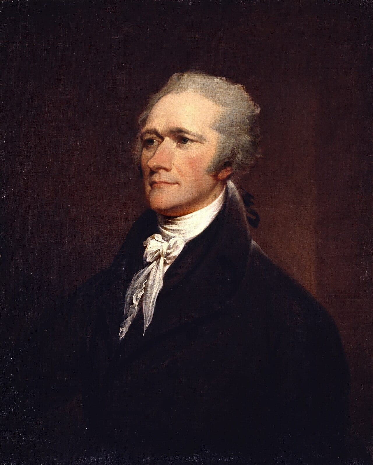 Alexander Hamilton, portrait by John Trumbull, 1806